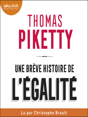 cover image of Une brève histoire de l'égalité